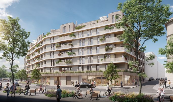 Visualisierung des Neubaus