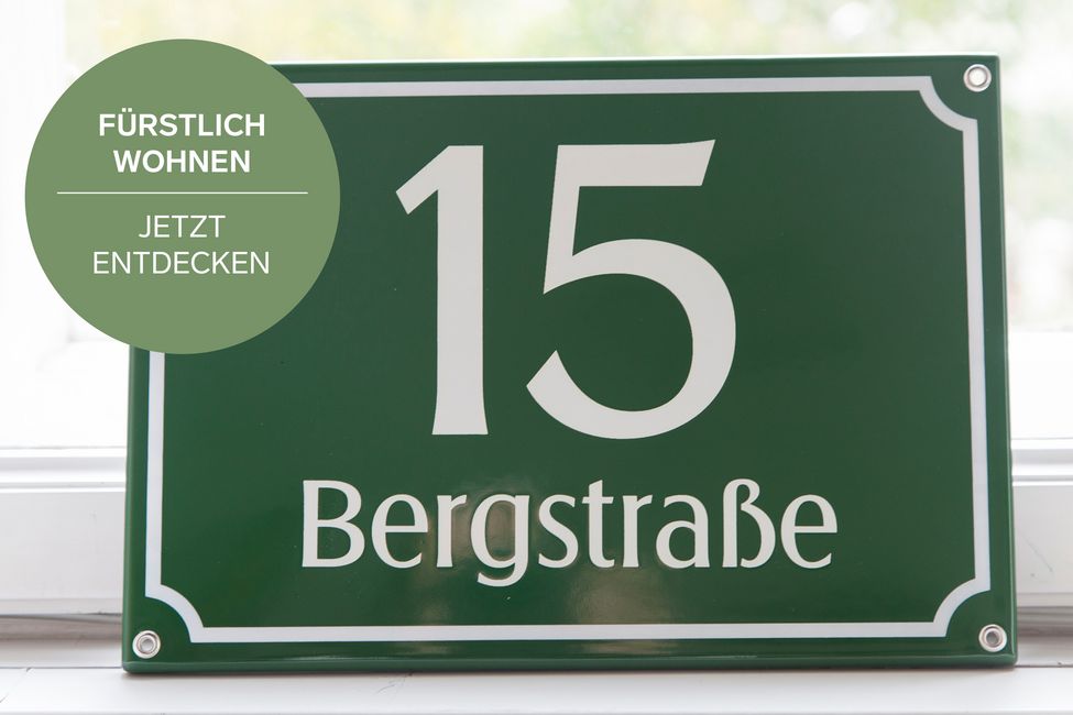 Hausnummer Bergstraße 15, Adresse von Fürstengarten