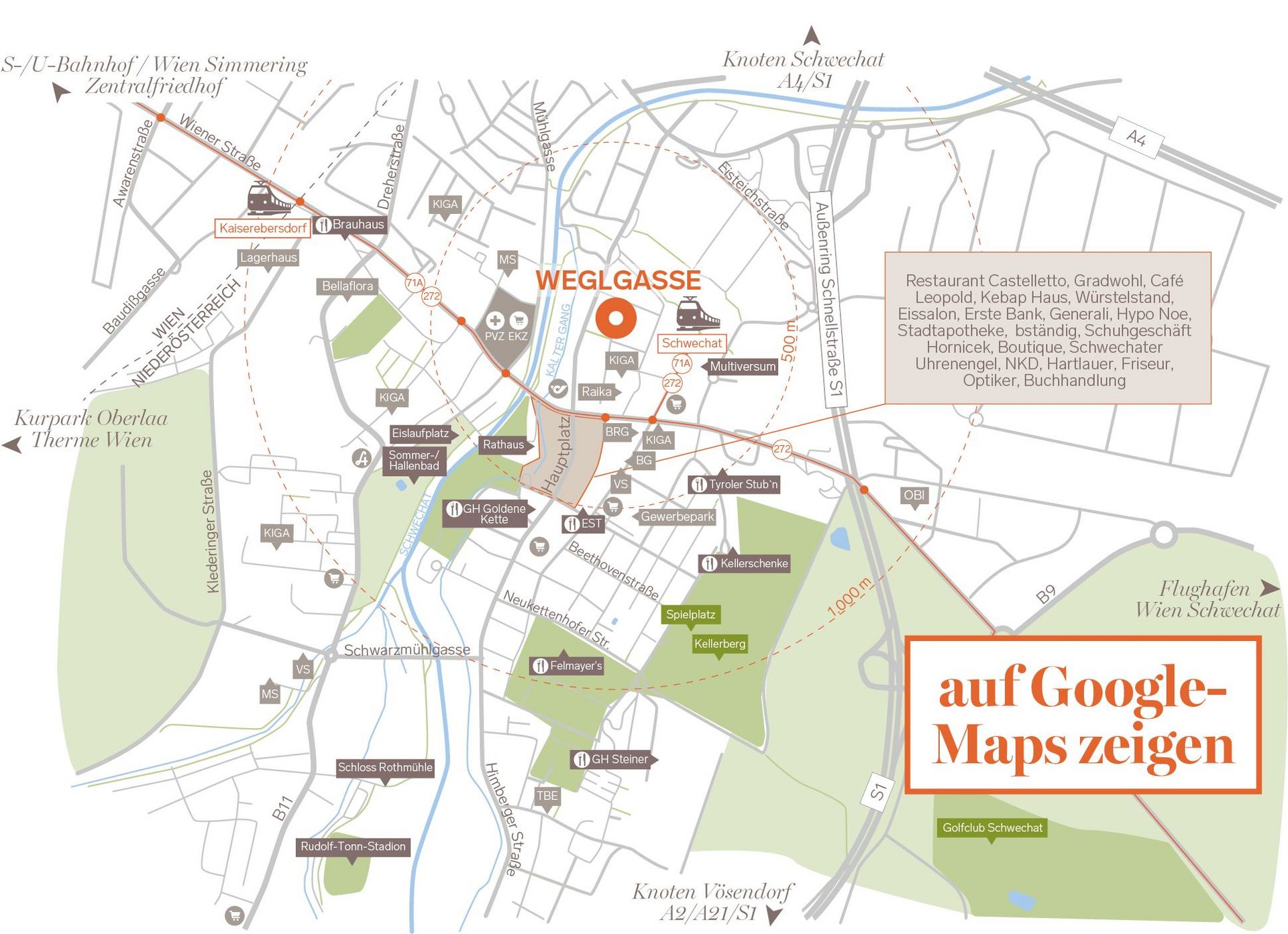 Das Wegl Google Map