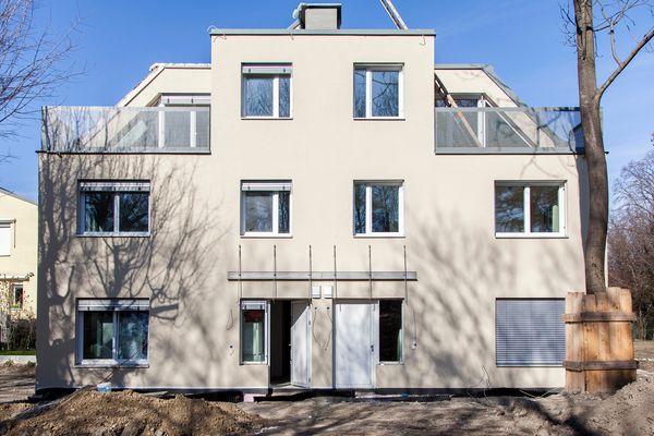 Außenansicht Doppelhaus