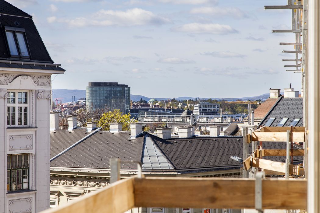 Ausblick aus dem Neubau